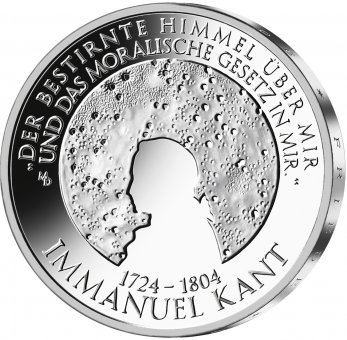 20-Euro-Sammlermünze 2024 "300. Geburtstag Immanuel Kant" 