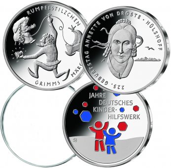 20 euro collector coins set 2022 mint gloss 