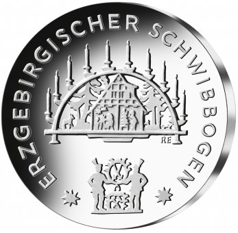 25 euro collector coin 2023 "Weihnachten - Erzgebirgischer Schwibbogen" 