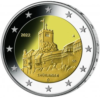 2-Euro-Sammlermünzen-Set 2022 "Bundesländer" 