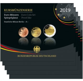 Kursmünzenserie Sammlermünzen-Set 2019 