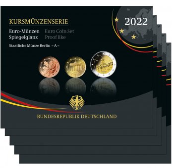 Kursmünzenserie Sammlermünzen-Set 2022 