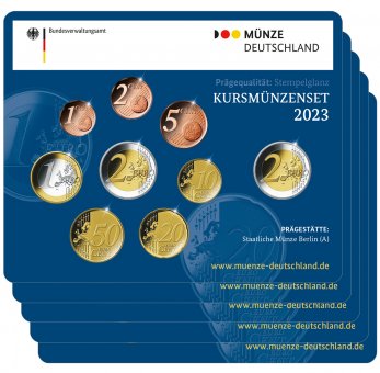 Kursmünzenserie Sammlermünzen-Set 2023 