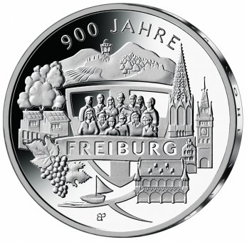 20-Euro-Sammlermünze 2020 "900 Jahre Freiburg" 