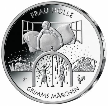 20-Euro-Sammlermünze 2021 "Frau Holle" 