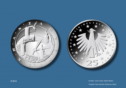25-Euro-Sammlermünze 2024 "Weihnachten - Adventskranz" 